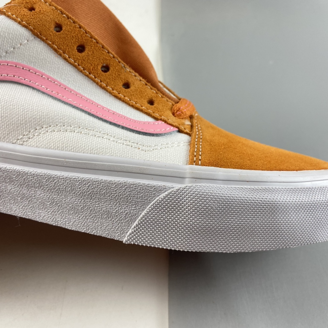 P150  Vans Old Skool 范斯官方橘子汽水低帮帆布鞋 VN0A38G19XE