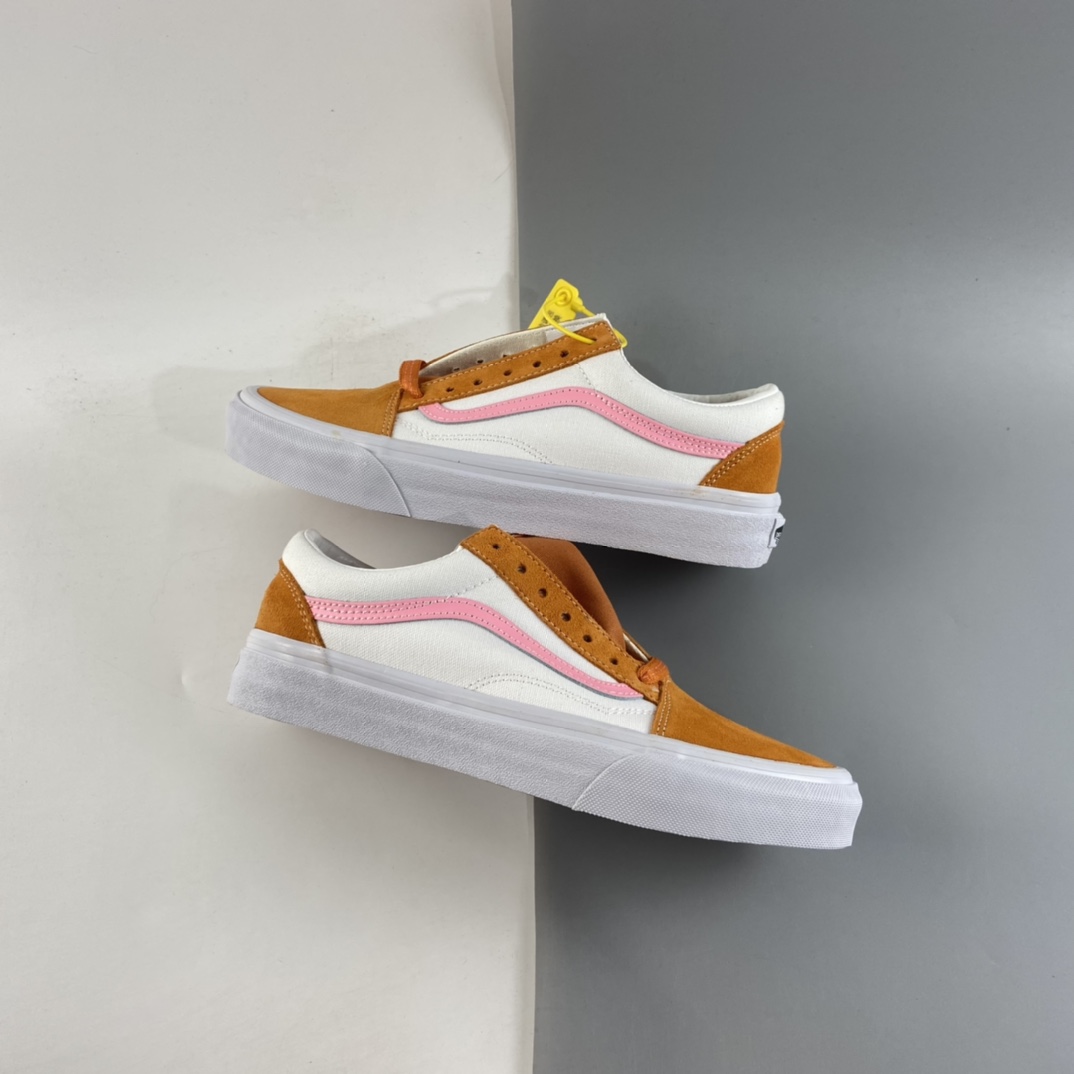 P150  Vans Old Skool 范斯官方橘子汽水低帮帆布鞋 VN0A38G19XE