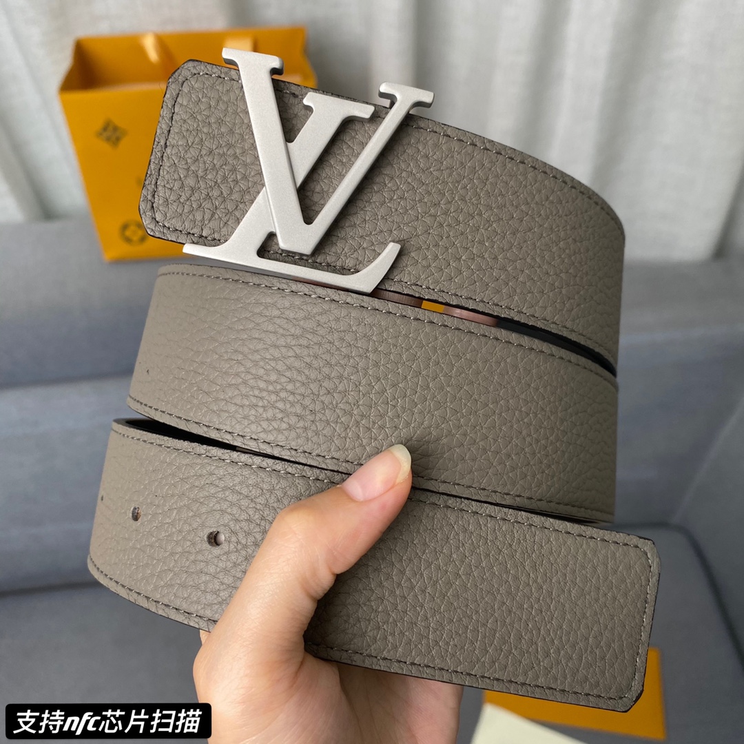 Louis Vuitton Belts Calfskin Cowhide