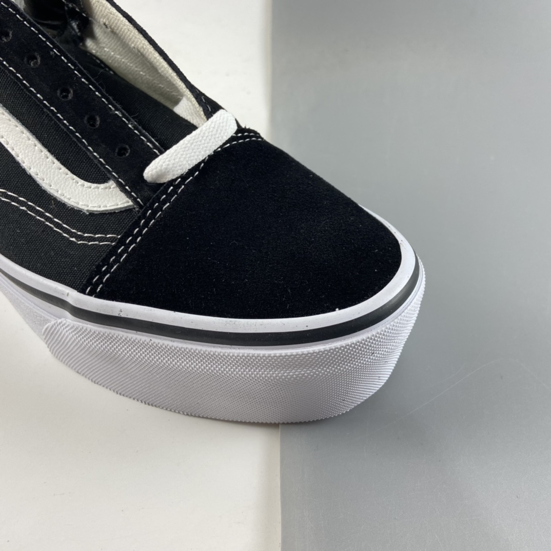 P140  Vans Old Skool Platform 万斯厚底经典OS 白黑 VN0A3B3UY28