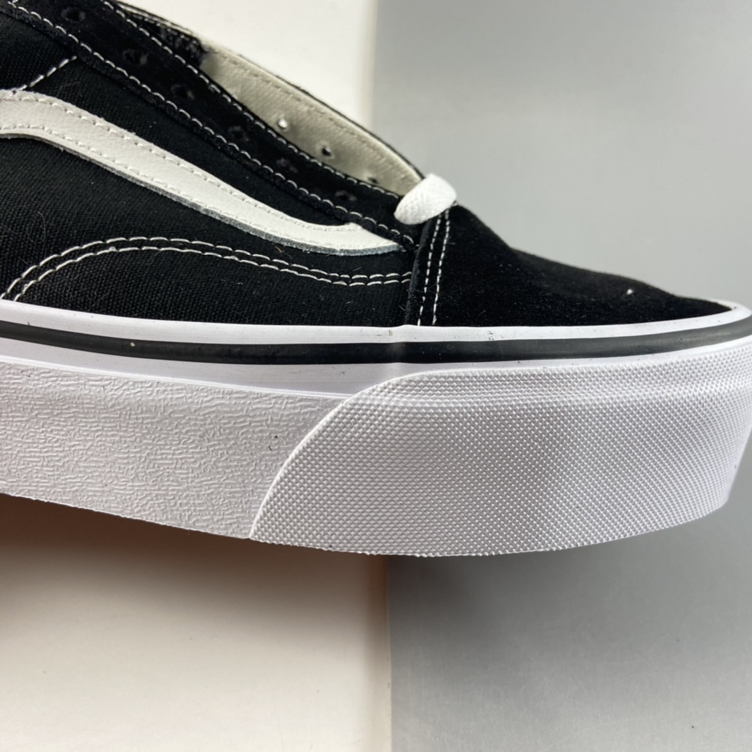 P140  Vans Old Skool Platform 万斯厚底经典OS 白黑 VN0A3B3UY28