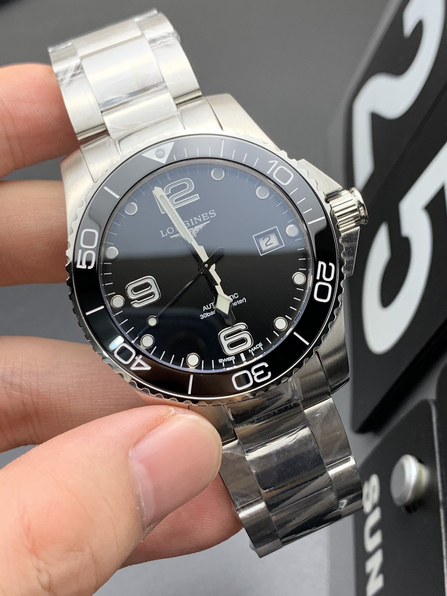 Longines 康卡斯黑面