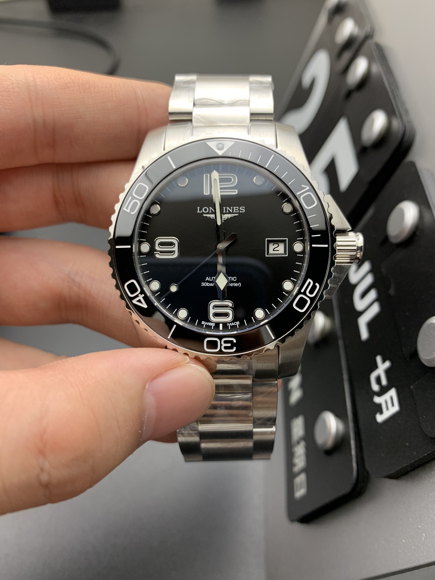 Longines 康卡斯黑面