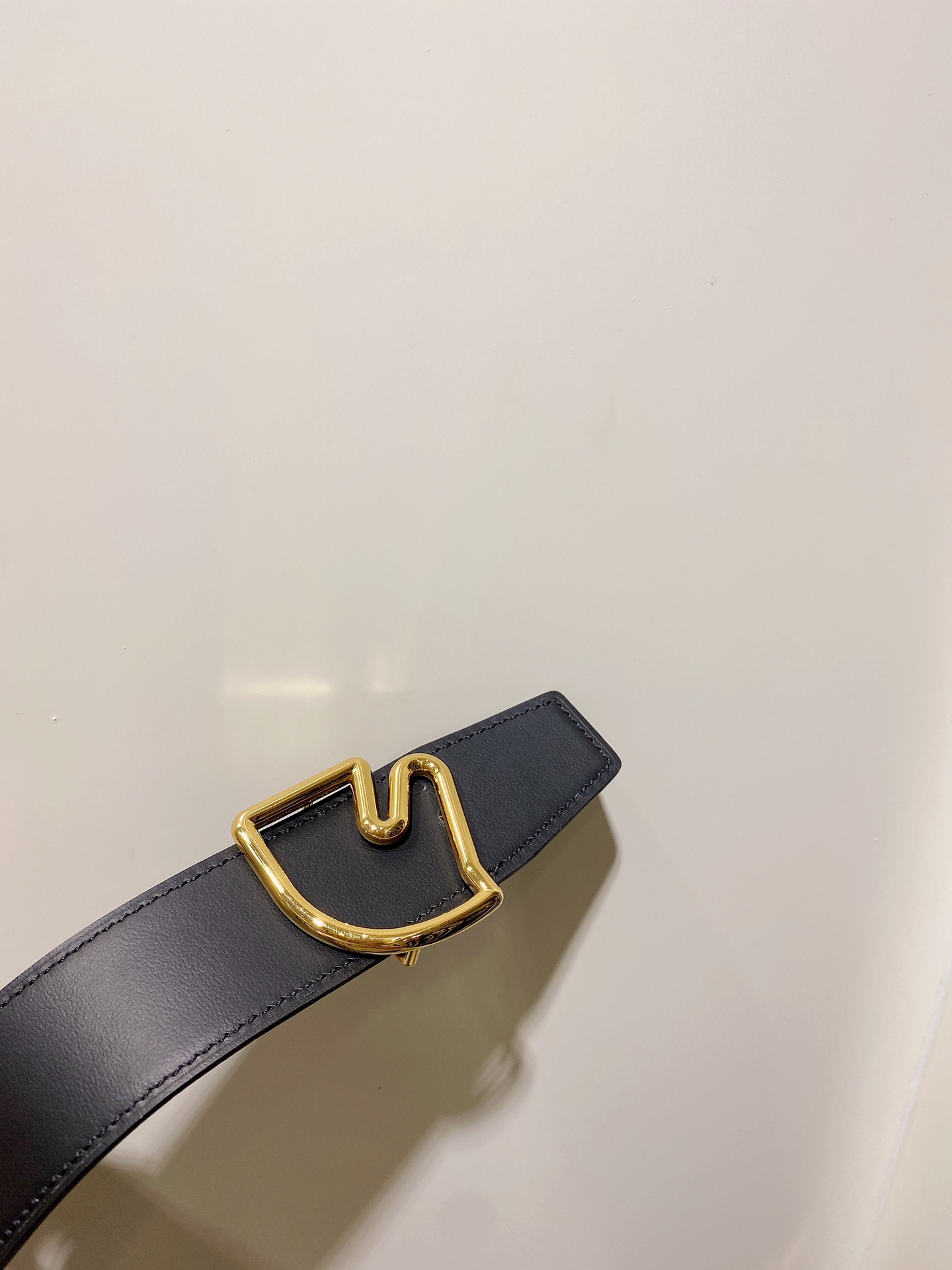 爱马仕镀钯金属皮带扣&togo小牛皮