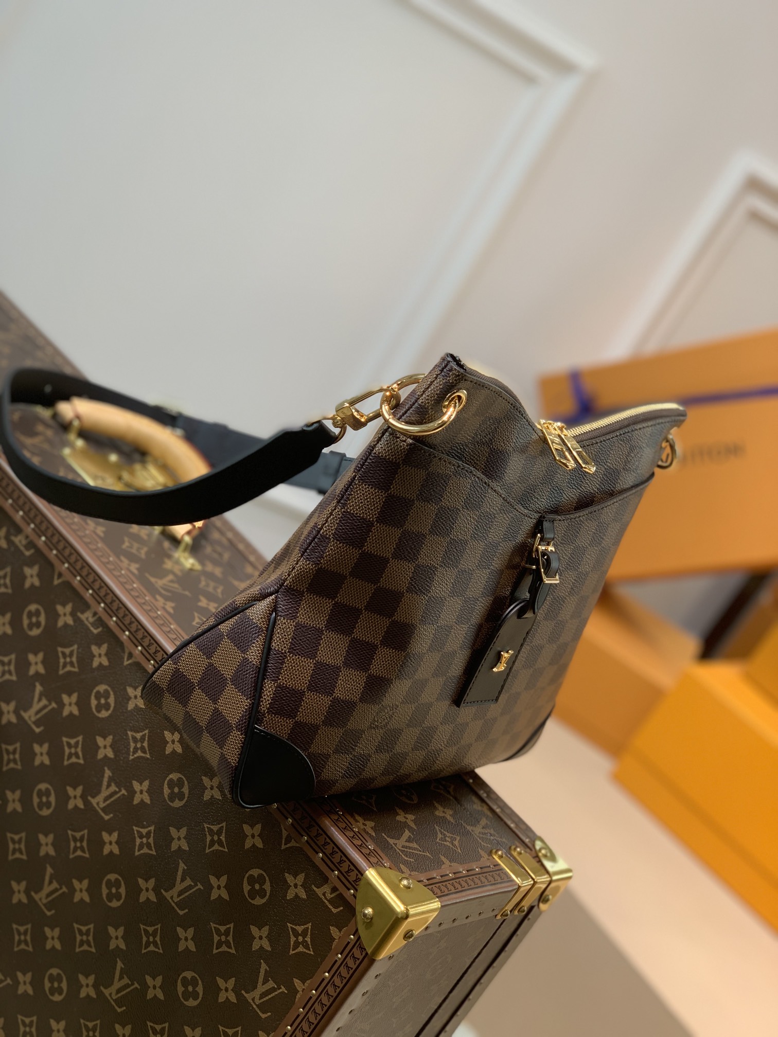 sac a main louis vuitton odeon mm n50062 toile