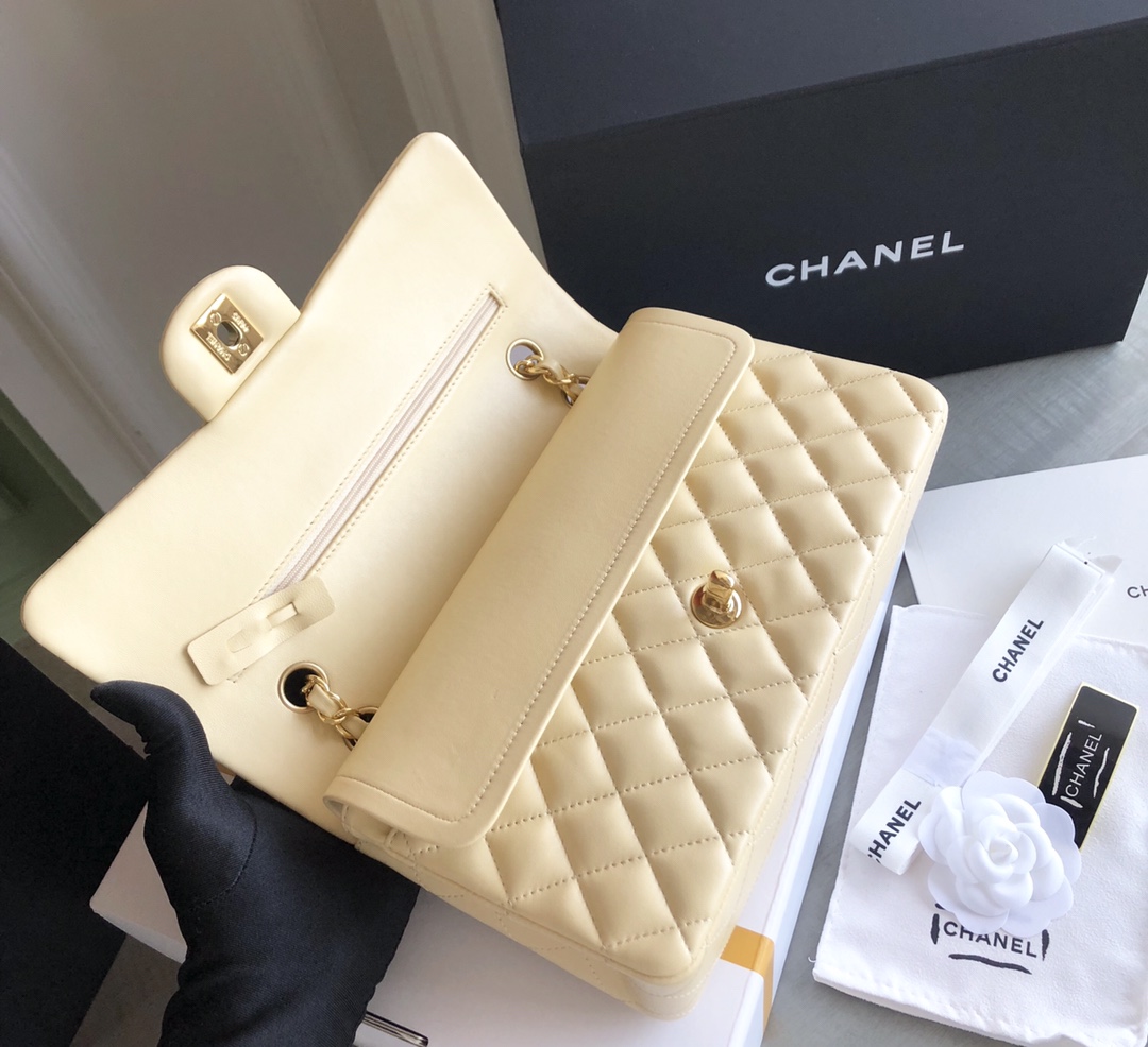 Chanel Luxury Designer Handbag crafted in premium calfskin leather 7