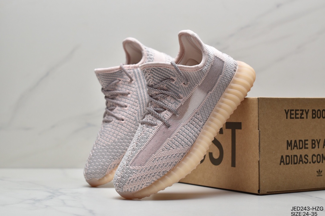 150 童鞋Adidas Yeezy Boost 350V2  椰子爆米花童鞋运动跑鞋