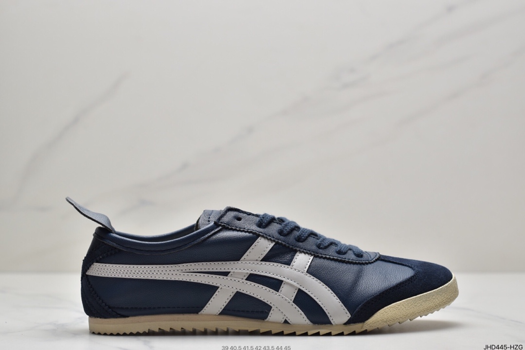 190  Asics Onitsuka tiger 鬼冢虎手工鞋亚瑟士鬼冢虎专柜正品头层小羊皮