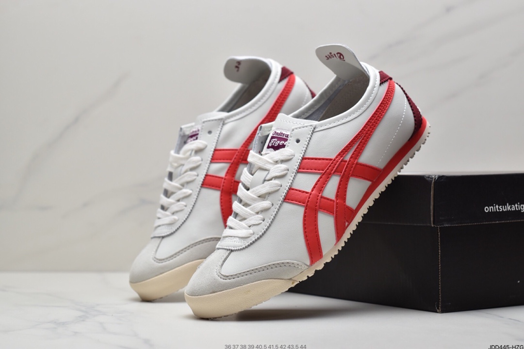 120 亚瑟士asics OnitsukaTiger/鬼冢虎 MEXICO 66经典款休闲系带运动鞋