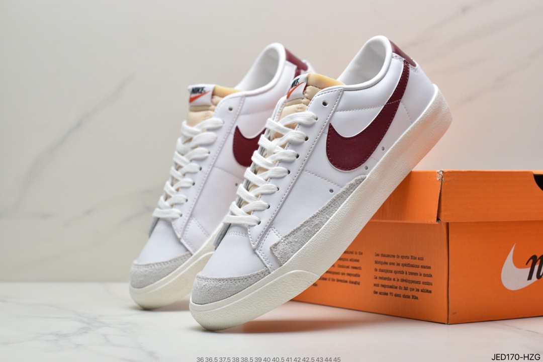 150 耐克Nike Blazer Low ’1977 VNTG SS经典开拓者低帮百搭休闲运动板鞋DC4769-103