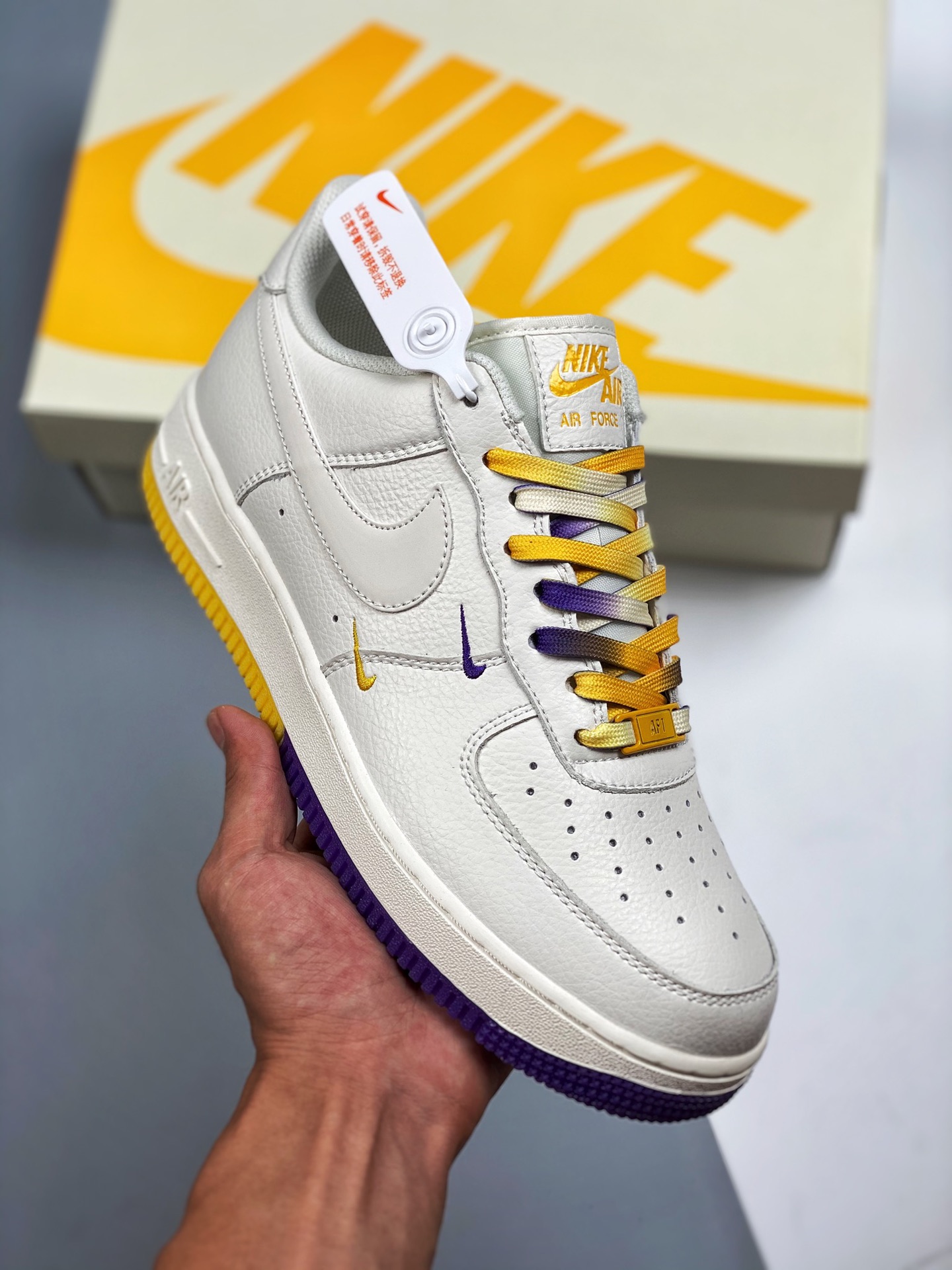 Apoya pago contra reembolso 2 Nike Air Force 1 '07 doble gancho, horma y plantilla originales, estilo auténtico de Air …