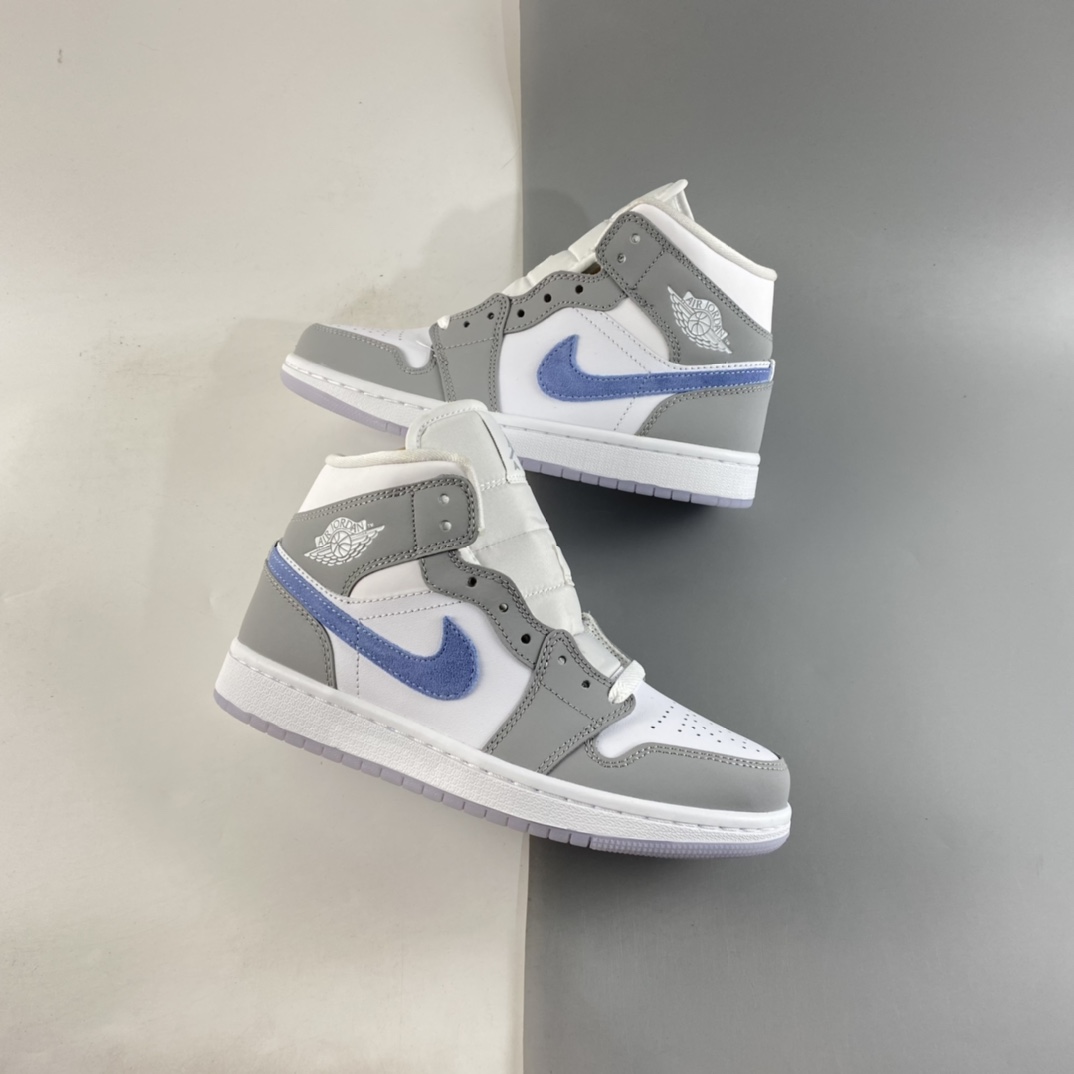 P260  Air Jordan 1 Mid AJ1 乔1 中帮百搭休闲运动板鞋 BQ6472-105
