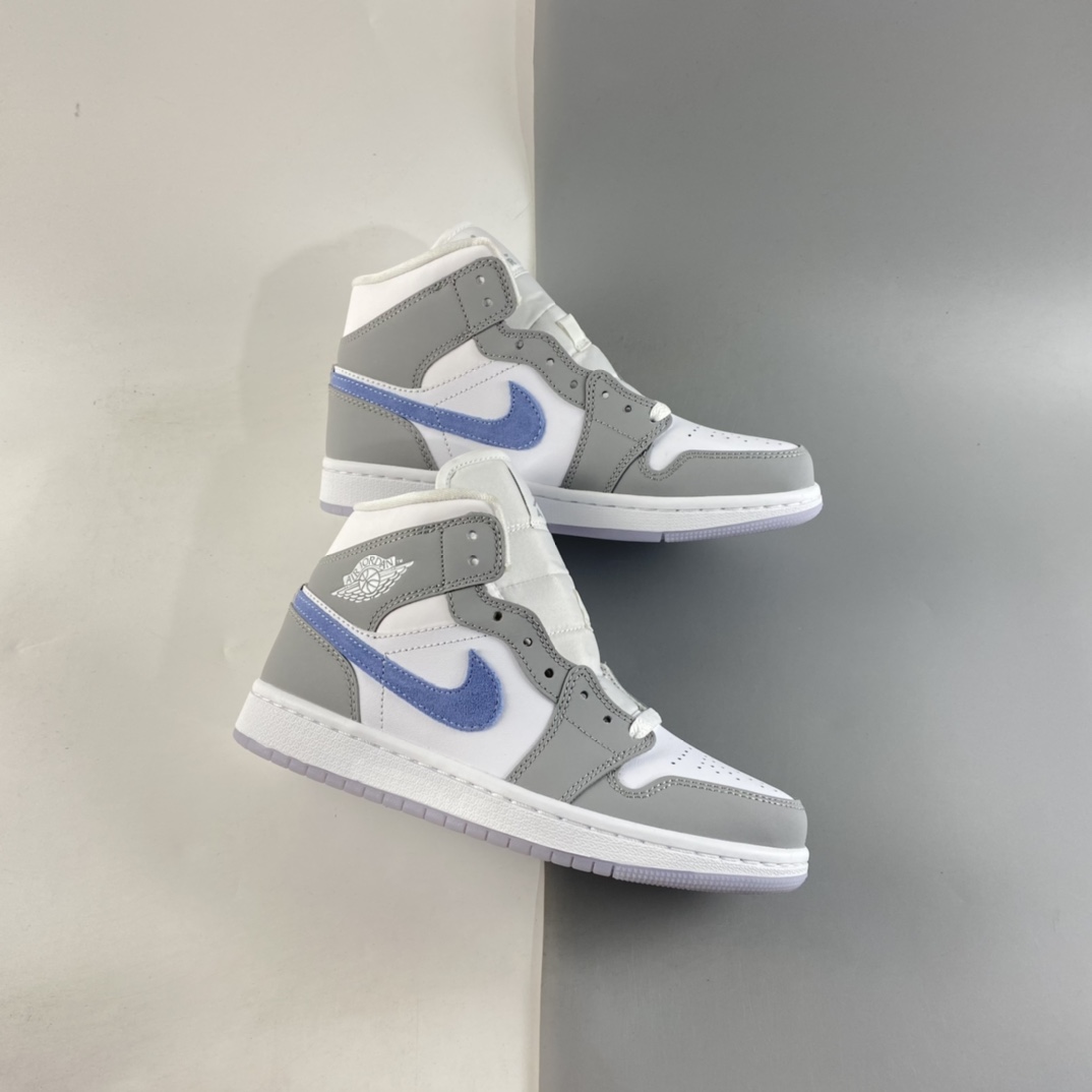 P260  Air Jordan 1 Mid AJ1 乔1 中帮百搭休闲运动板鞋 BQ6472-105