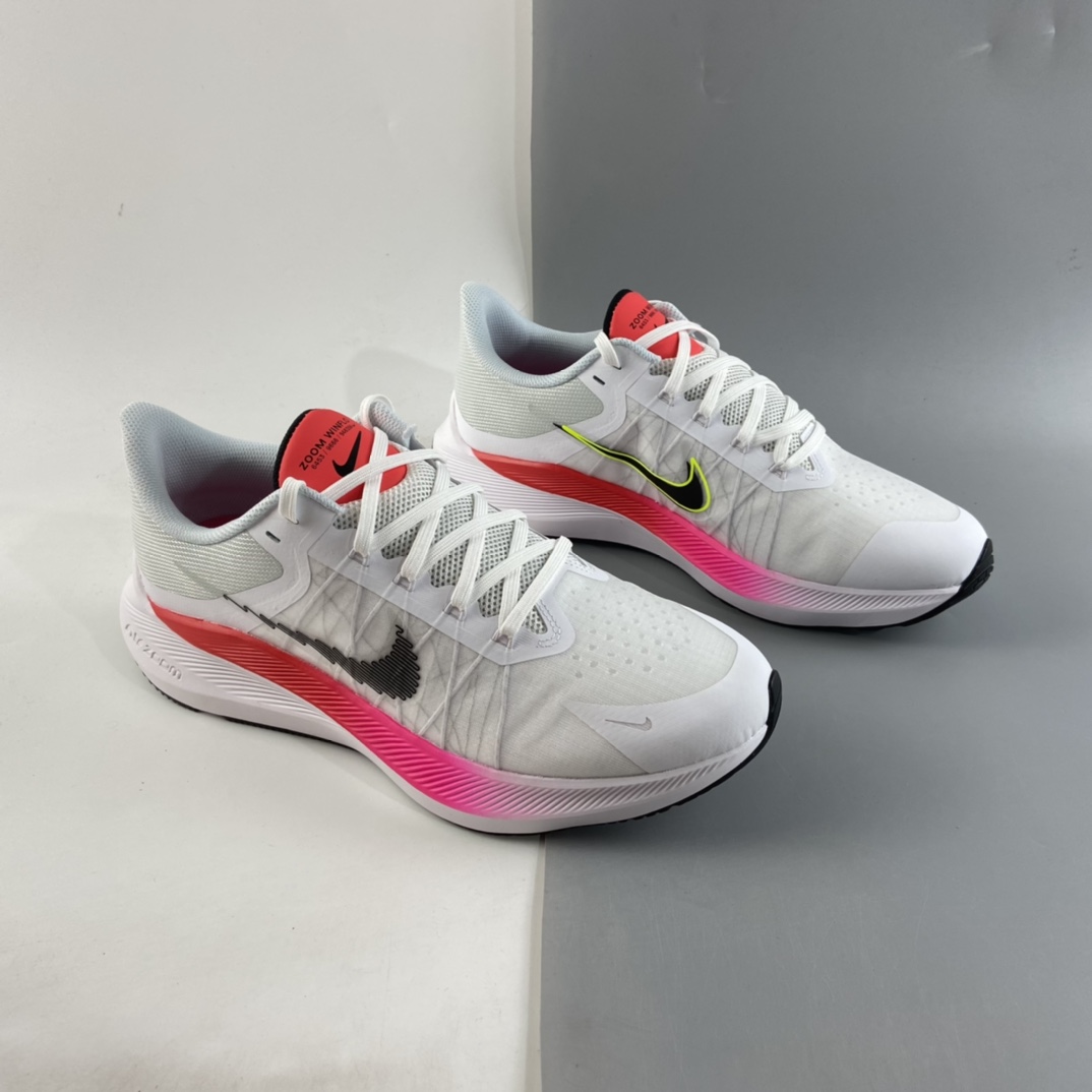 P180  Nike Zoom Winflo 8 登月新款运动休闲缓震跑步鞋 CW3419-100