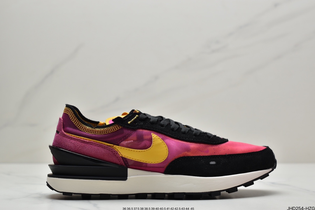 190  耐克Nike Waffle One Summit White 网面透气休闲跑步鞋DC2533-101
