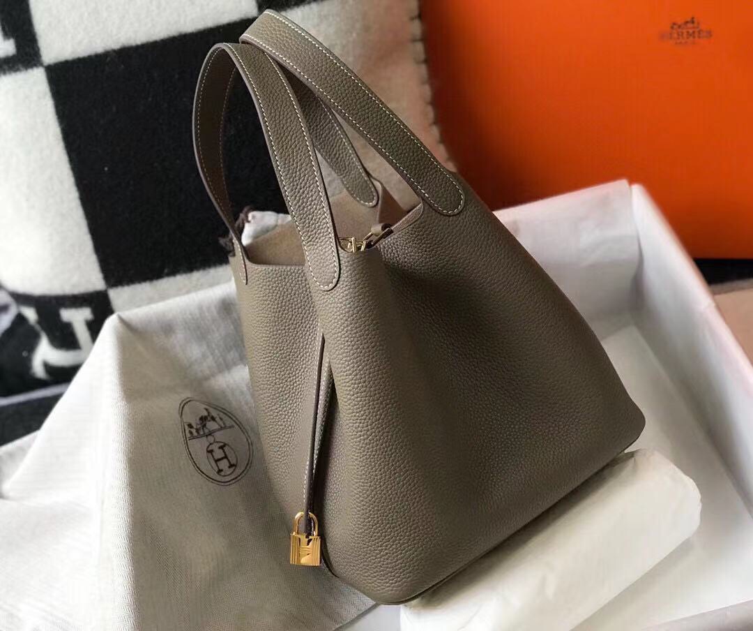 爱马仕 Hermès 高定典藏经典高奢皮具手袋托特包斜挎包女包 #B5B42366 2