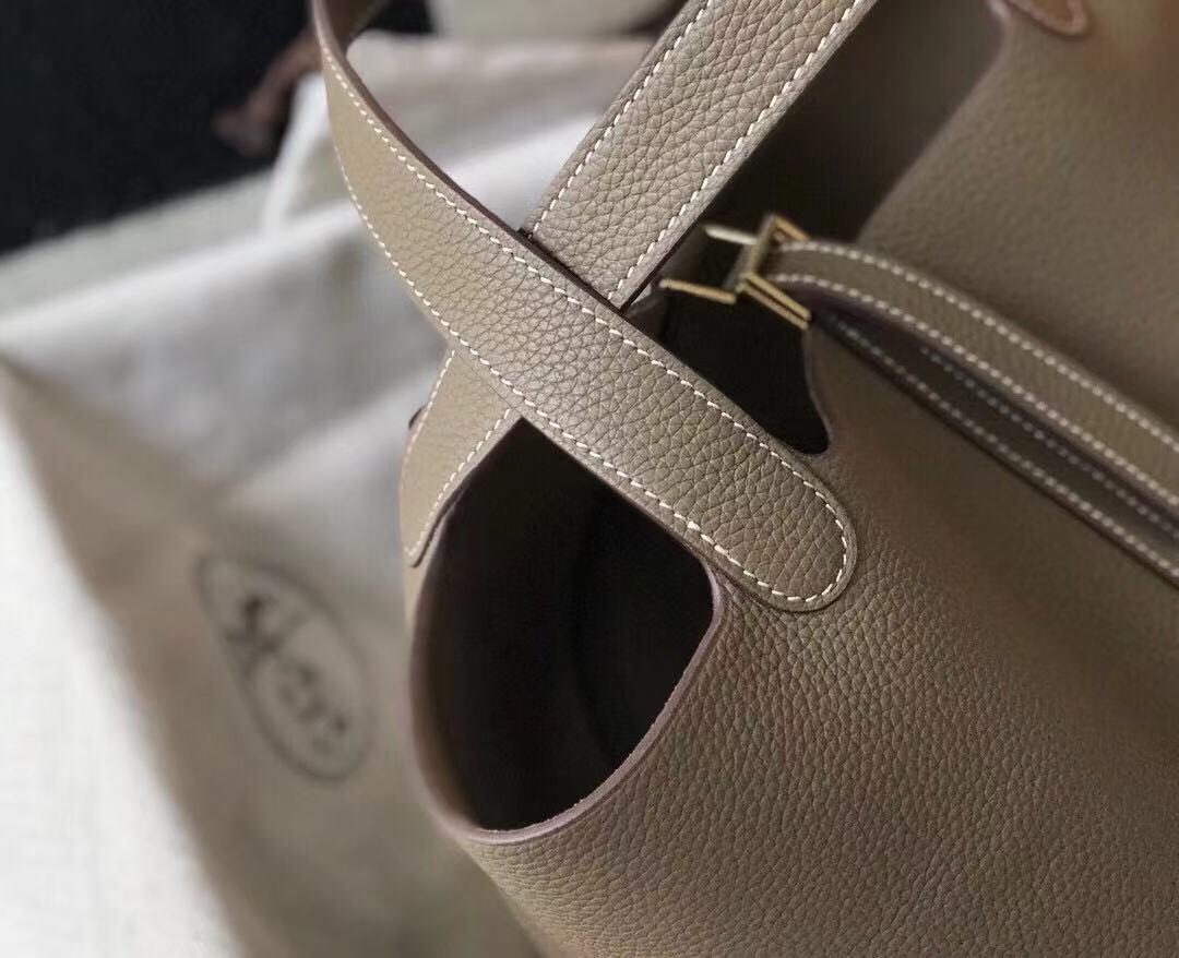 爱马仕 Hermès 高定典藏经典高奢皮具手袋托特包斜挎包女包 #B5B42366 5