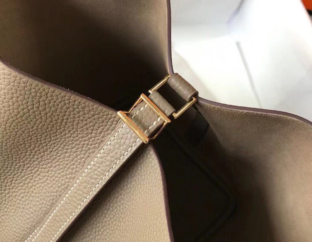 爱马仕 Hermès 高定典藏经典高奢皮具手袋托特包斜挎包女包 #B5B42366 6