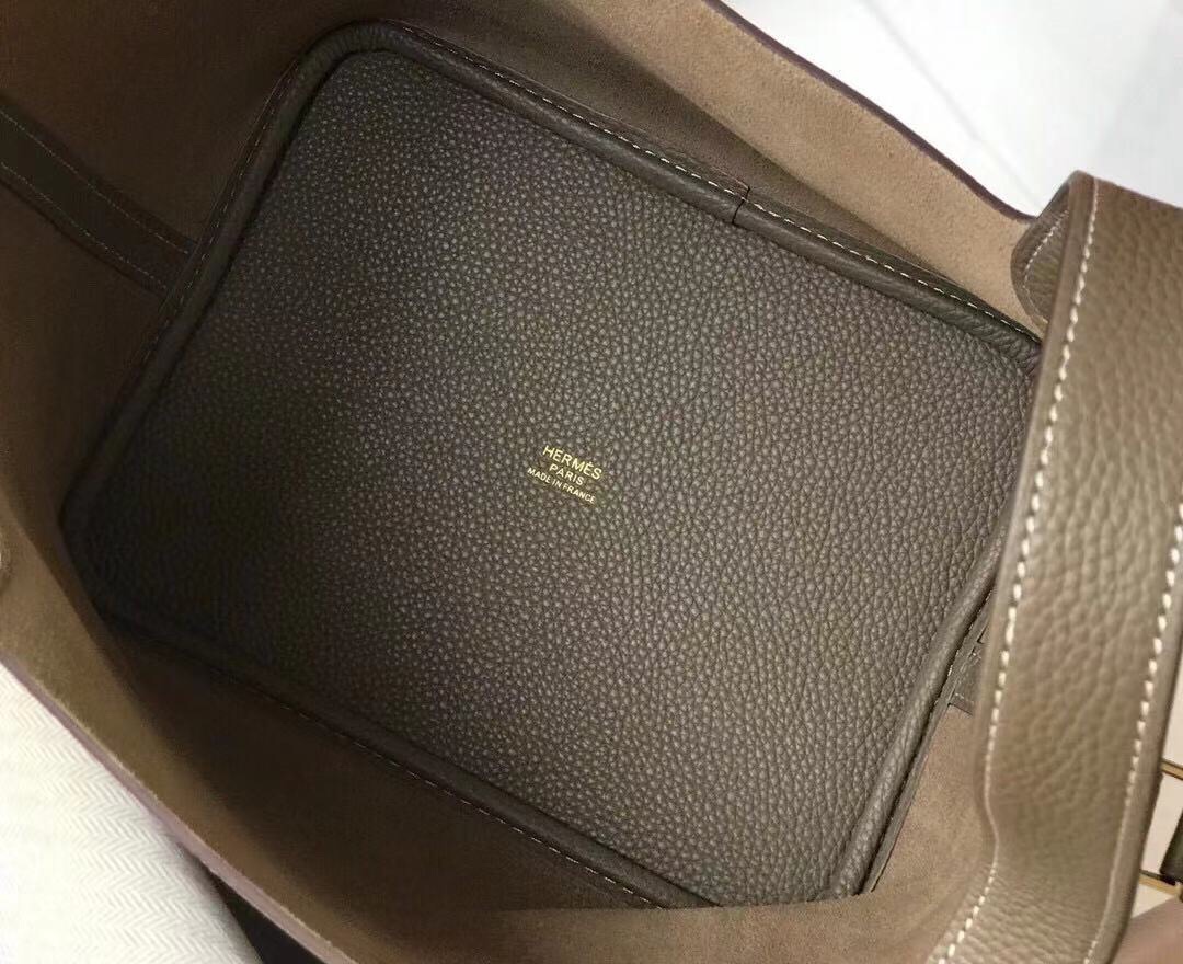 爱马仕 Hermès 高定典藏经典高奢皮具手袋托特包斜挎包女包 #B5B42366 7