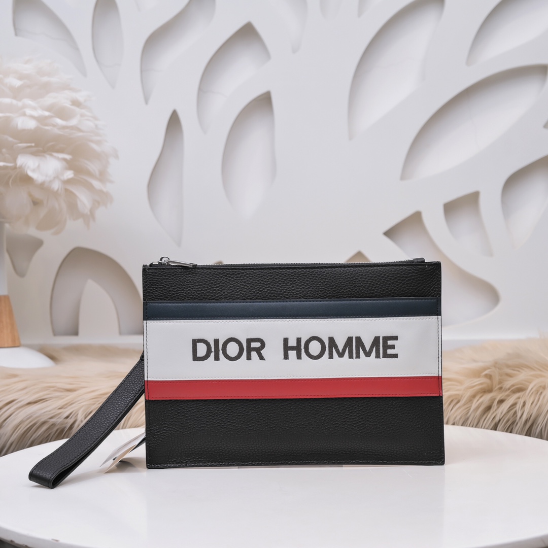 Dior Repliken
 Taschen Kupplungsbeutel Männer Kalbsleder Rindsleder Fashion Lässig