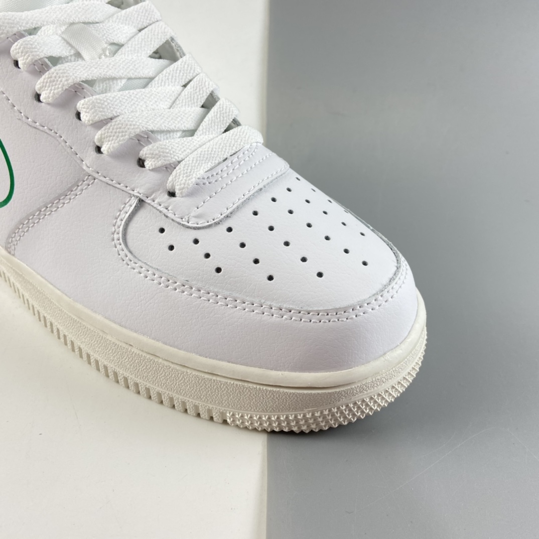 P200  Nk Air Force 1 Low ”Multi Swoosh” 空军一号全白多彩勾低帮休闲板鞋 DM9096-101