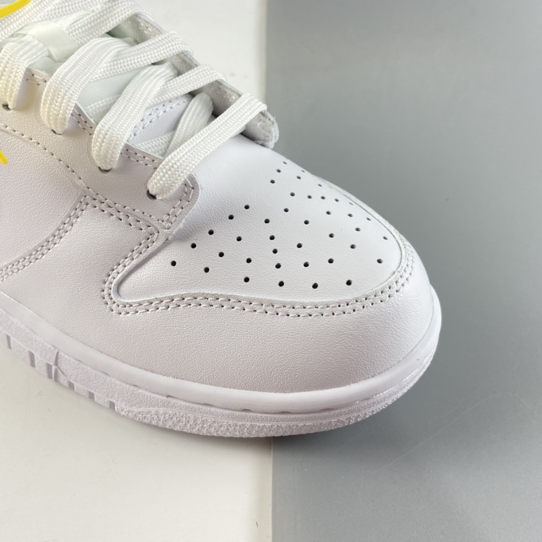 P320  Nike SB Dunk Low Prm 纯白配色SB扣碎篮板时尚休闲板鞋 DD1503-109