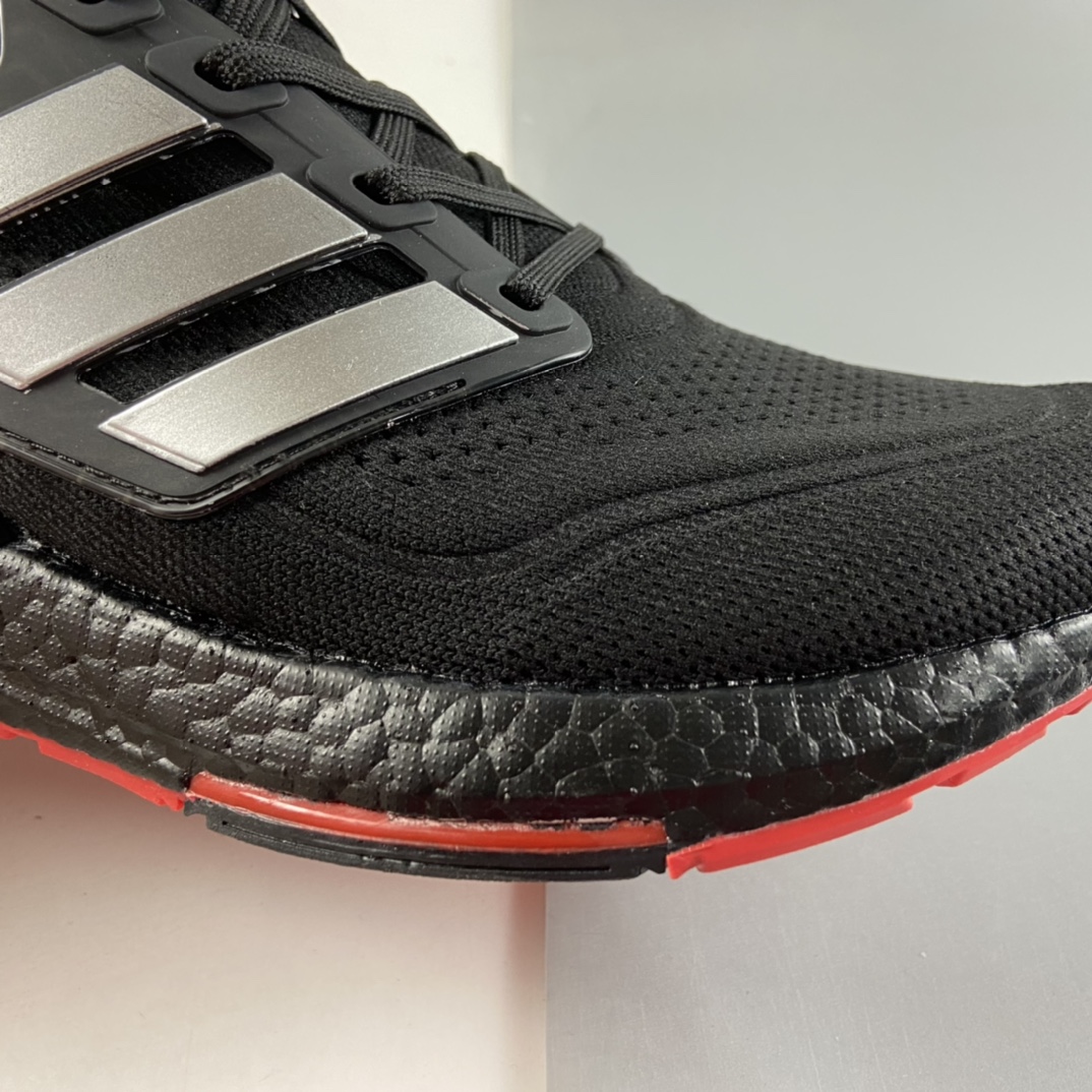 P200  AD UltraBoost 21 加厚爆米花袜套式针织鞋面休闲运动慢跑鞋 GV9716