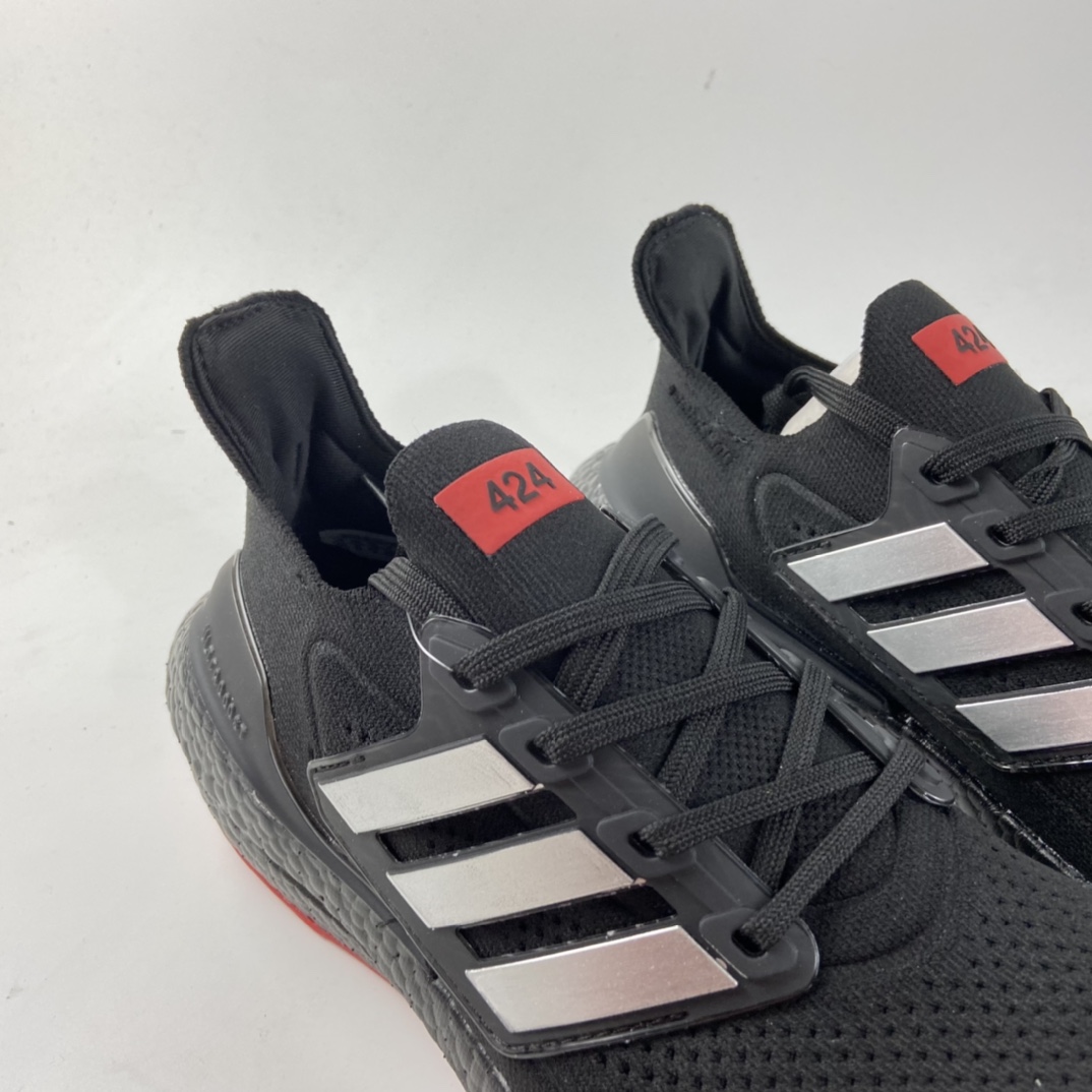 P200  AD UltraBoost 21 加厚爆米花袜套式针织鞋面休闲运动慢跑鞋 GV9716