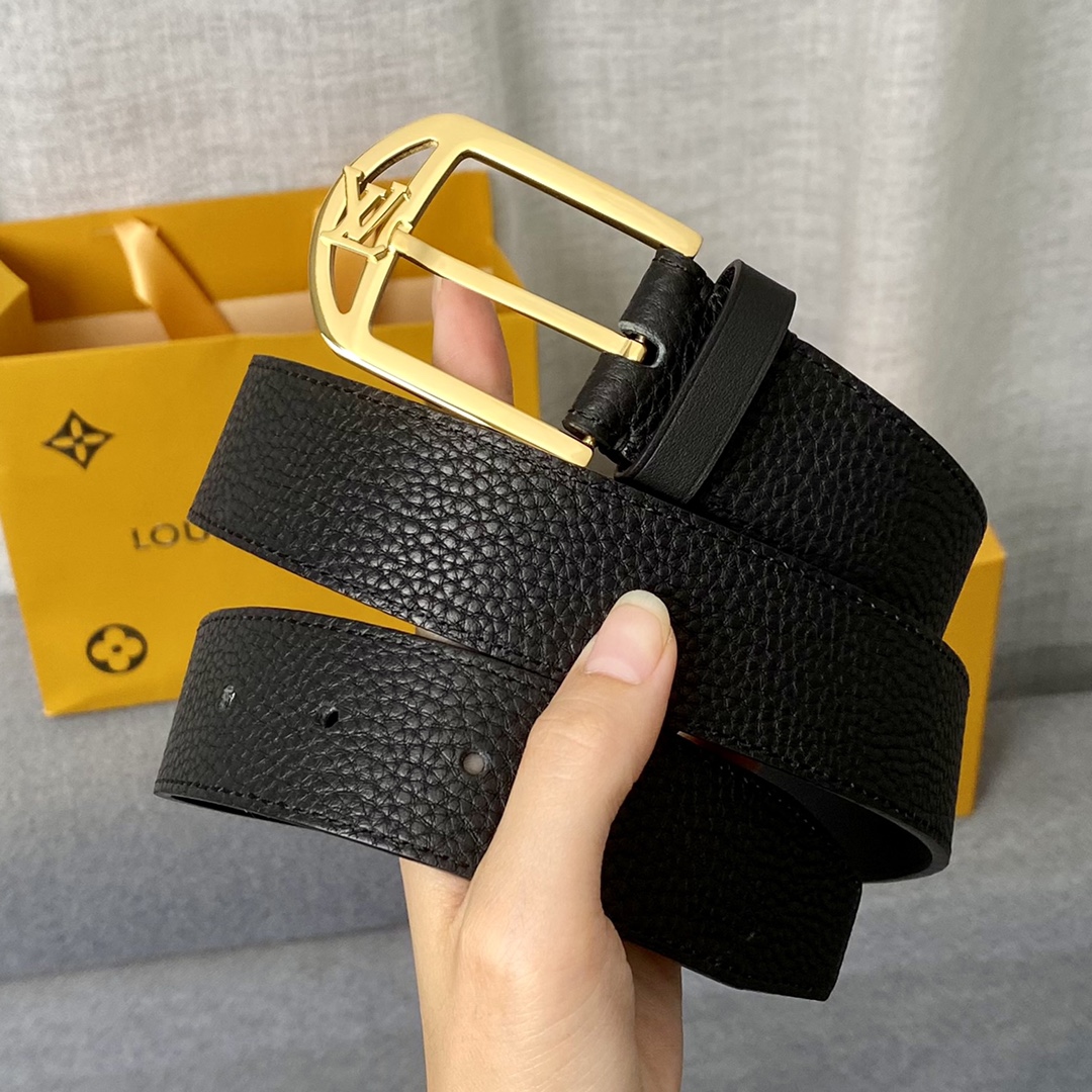 Louis Vuitton Belts 1:1 Replica
 Men Calfskin Cowhide