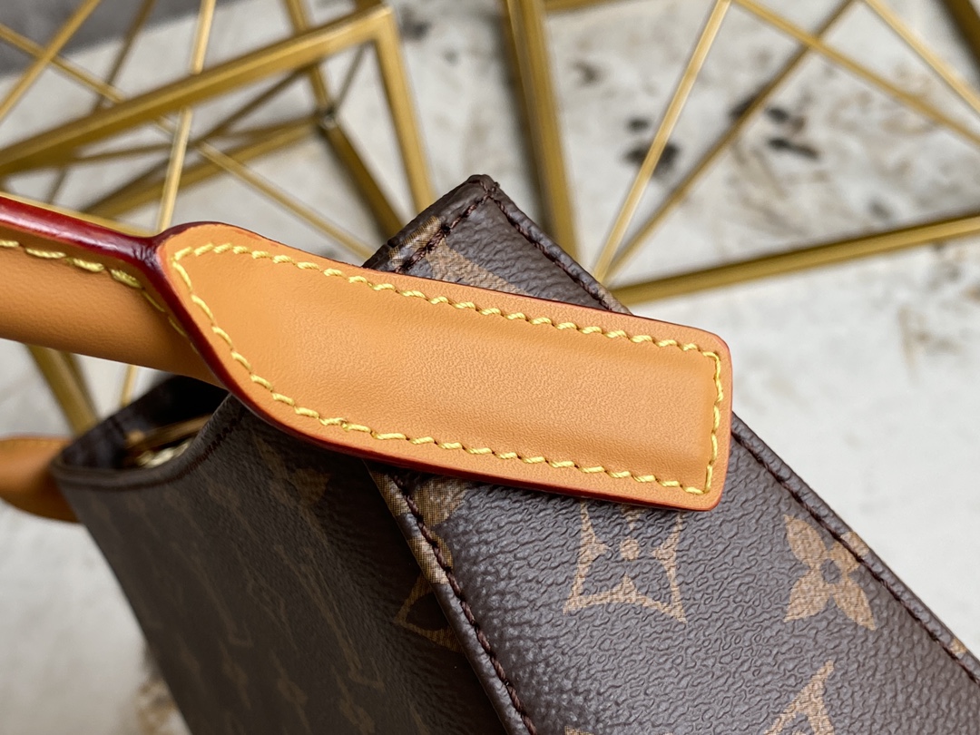 路易威登 Louis Vuitton 高定典藏经典高奢皮具手袋托特包斜挎包女包 #06D2DB24 7