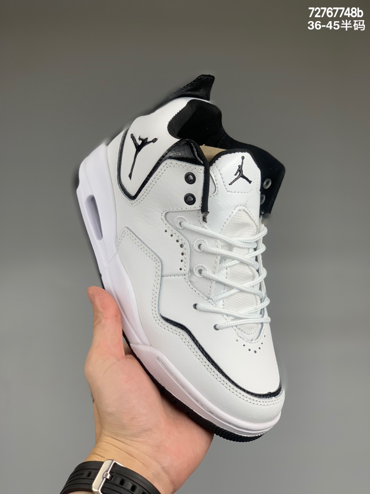 
真标半码Nike耐克 Jordan Courtside 23 男女气垫运动篮球鞋 AR1000-104 100 36-45半码  编码：72767748b