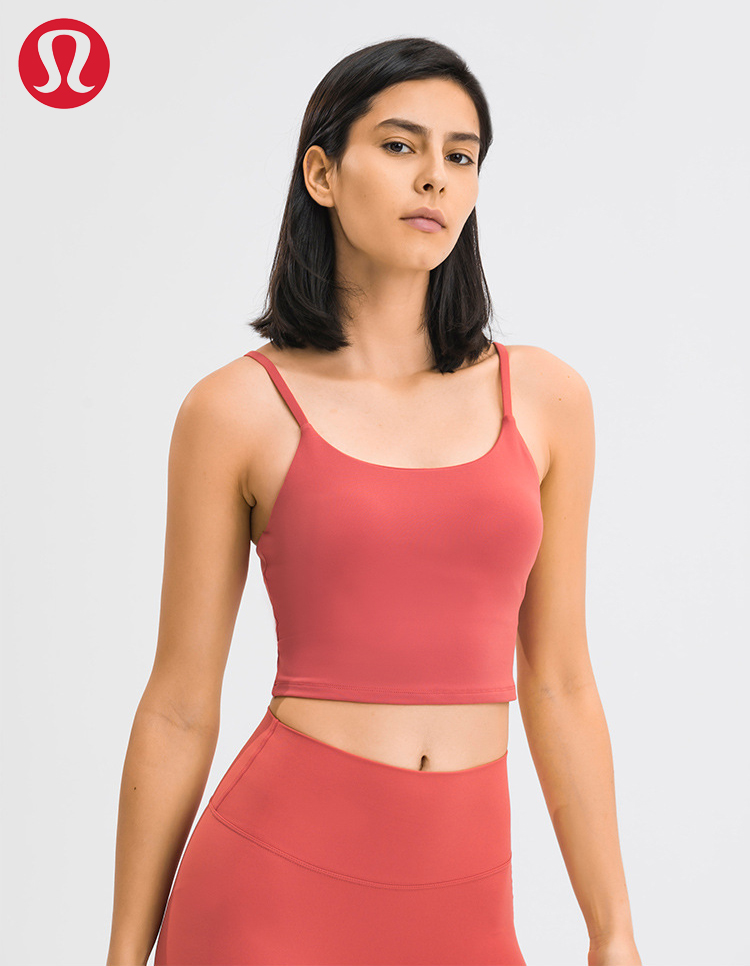 Lululemon tank yoga coral pink