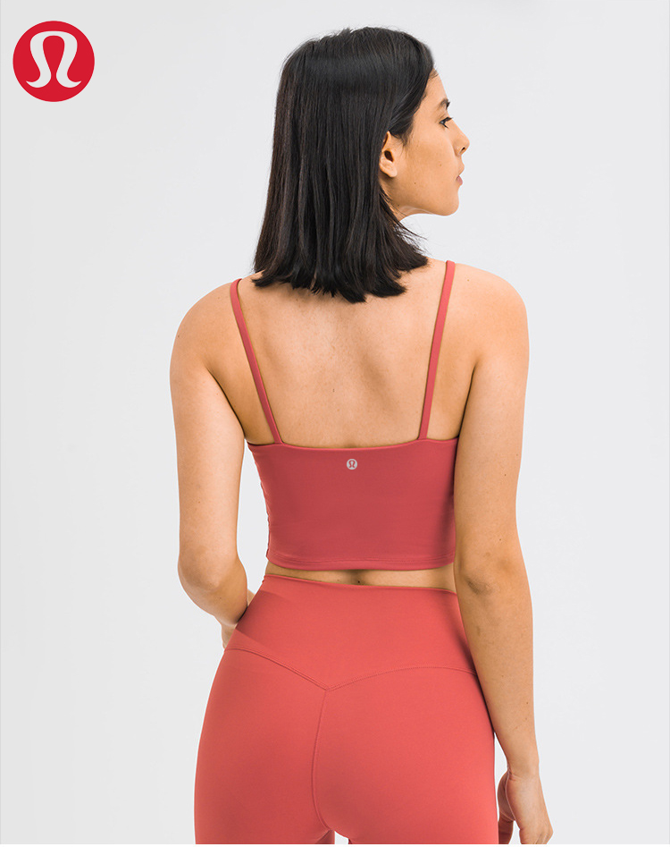 Lululemon tank yoga coral pink