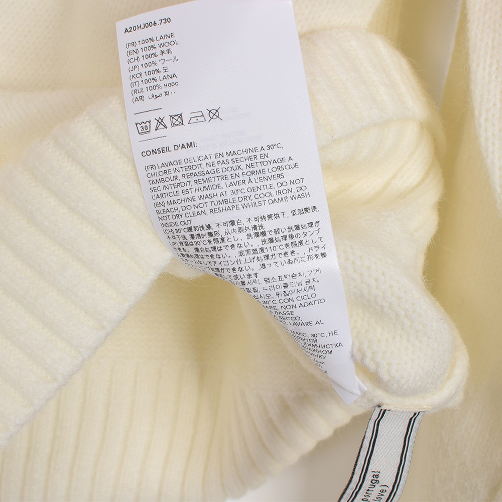 High-End Women’s Clothing: Wool Knit Twilight Collar Pack with Classic Oversize Design - 图片 7