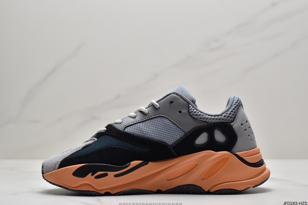 170 阿迪YEEZY Boost 700 侃爷椰子 3M反光 复古老爹鞋GW0296