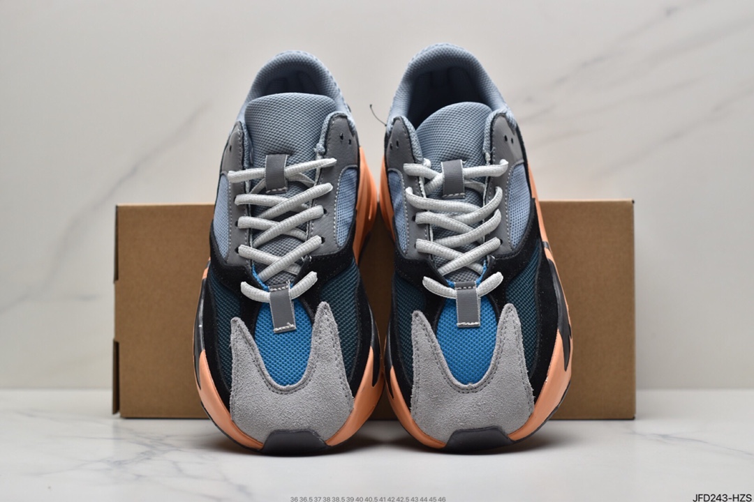 170 阿迪YEEZY Boost 700 侃爷椰子 3M反光 复古老爹鞋GW0296