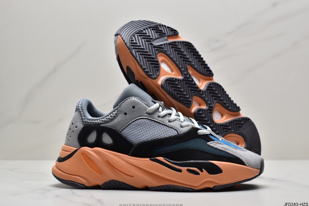 170 阿迪YEEZY Boost 700 侃爷椰子 3M反光 复古老爹鞋GW0296