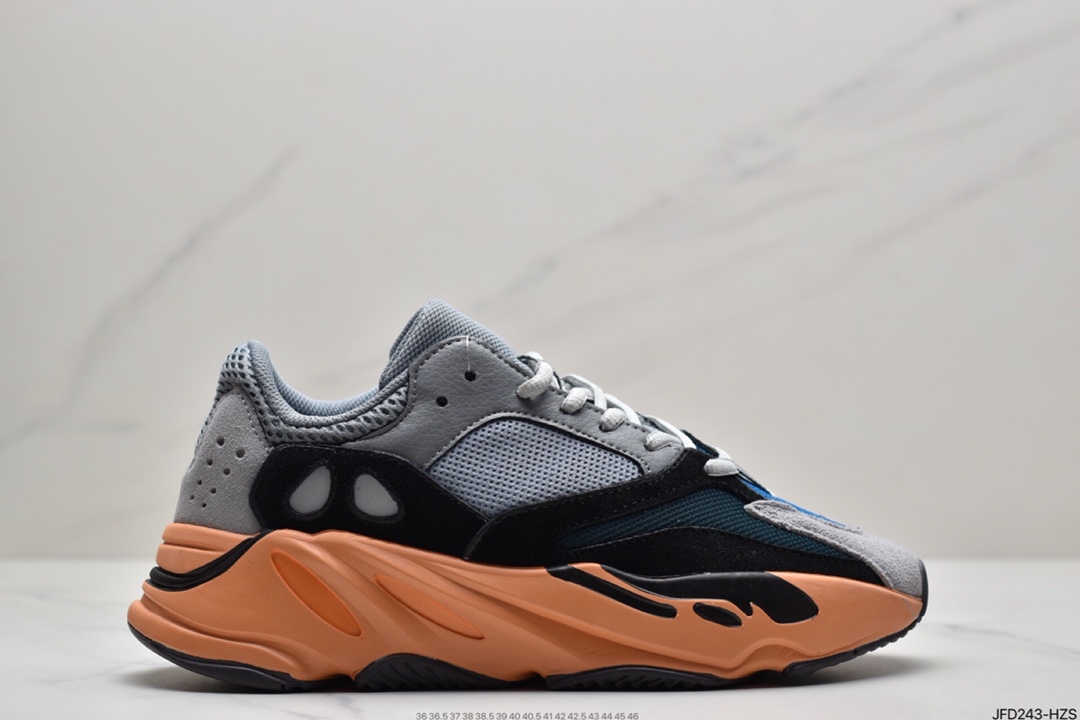 170 阿迪YEEZY Boost 700 侃爷椰子 3M反光 复古老爹鞋GW0296