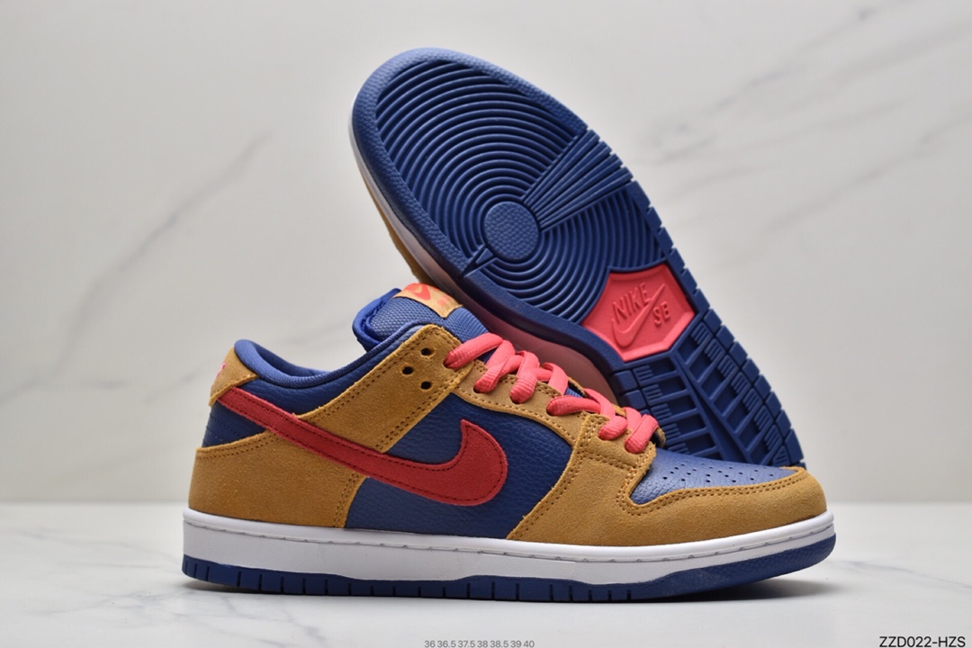 250  ”熊爸爸”配色，耐克/Nike SB Dunk Low Pro”Reverse Papa Bear”扣篮系列低帮休闲运动滑板板鞋 BQ6817-700