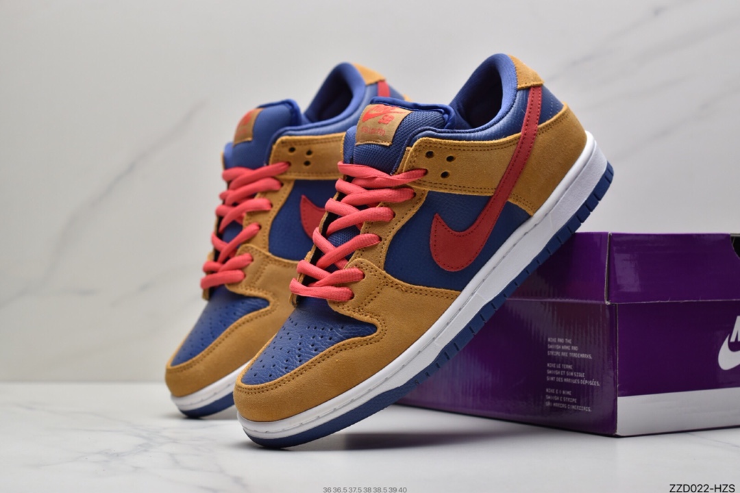 250  ”熊爸爸”配色，耐克/Nike SB Dunk Low Pro”Reverse Papa Bear”扣篮系列低帮休闲运动滑板板鞋 BQ6817-700