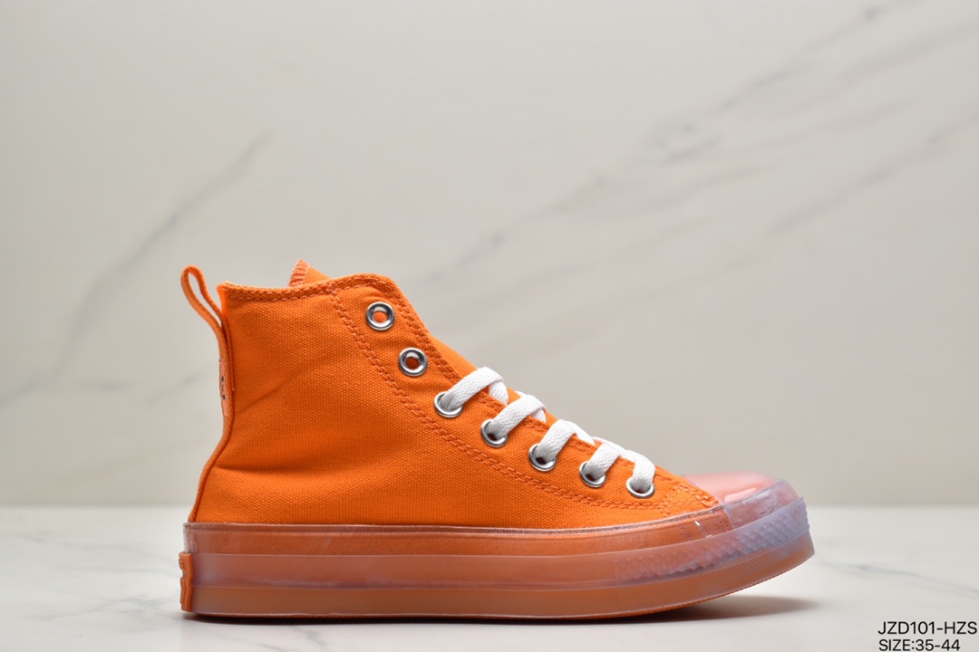 140 匡威/Converse Chuck Taylor All Star CX果冻透明水晶底高帮167807C 167808C 167809C