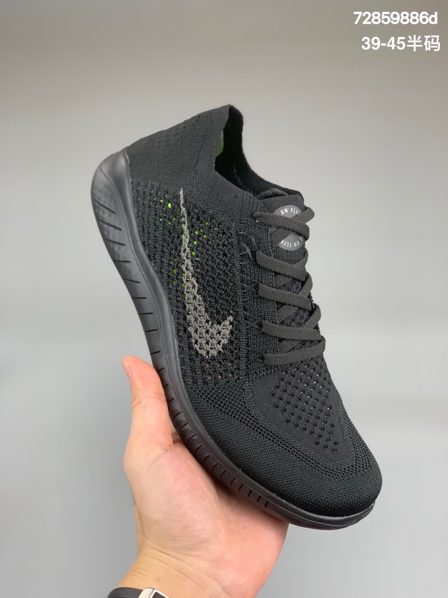 
耐克Nike Free RN Flyknit 2018 赤足二代轻跑鞋 质感新焕升级，专为短打跑造#鞋如面袜般子柔贴软合，结合性弹沙线，赋双予足众出的紧包密覆效果。 
尺码：39 40 40.5 41 42 42.5 43 44 44.5 45
货号：942839
编码:72859886d