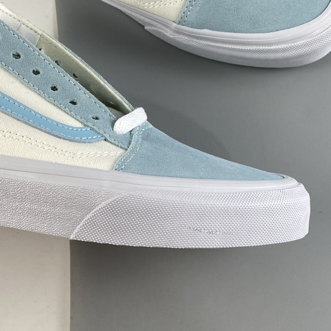 P150  Vans Old Skool 范斯官方奶蓝色橘子汽水低帮帆布鞋 4F69LX