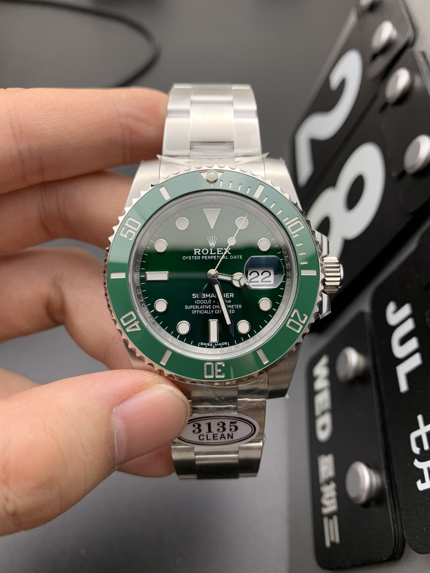 Rolex C 3135绿鬼