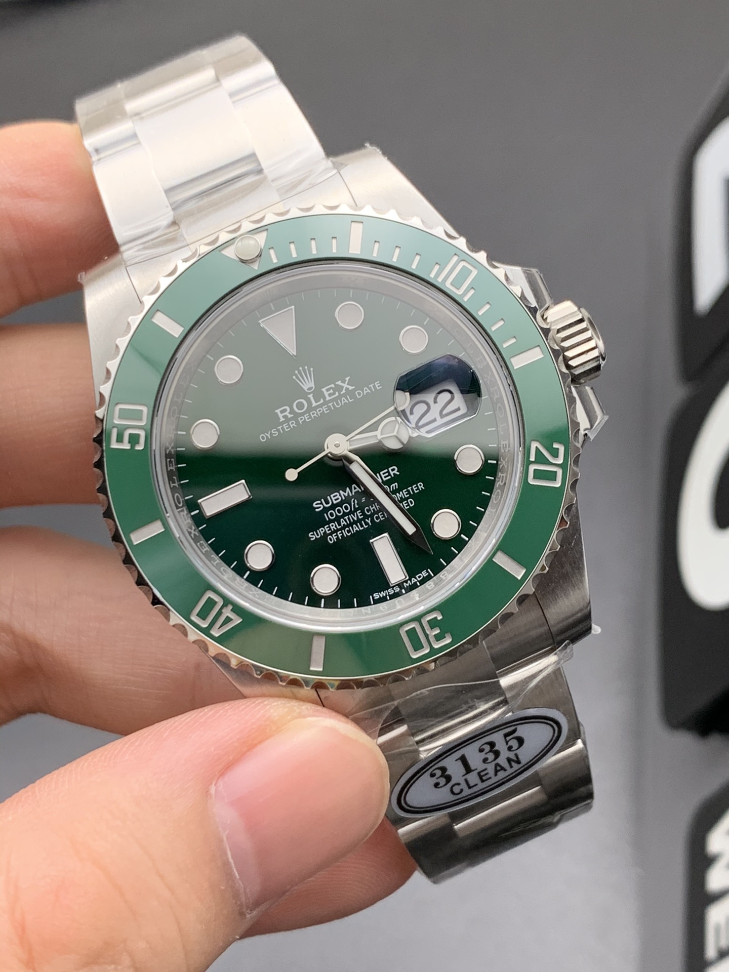 Rolex C 3135绿鬼