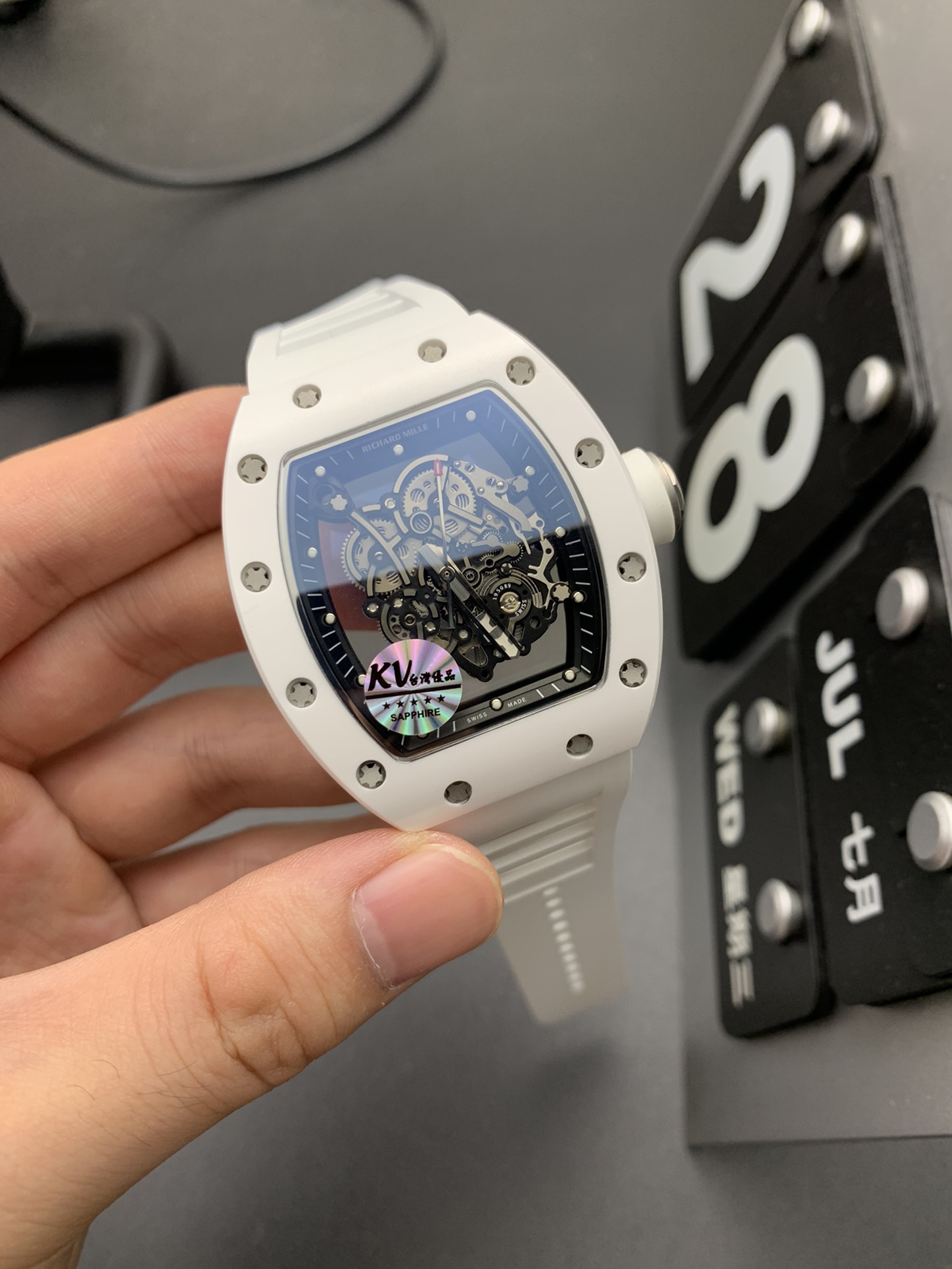 Richard Mille KV 白陶瓷理查德