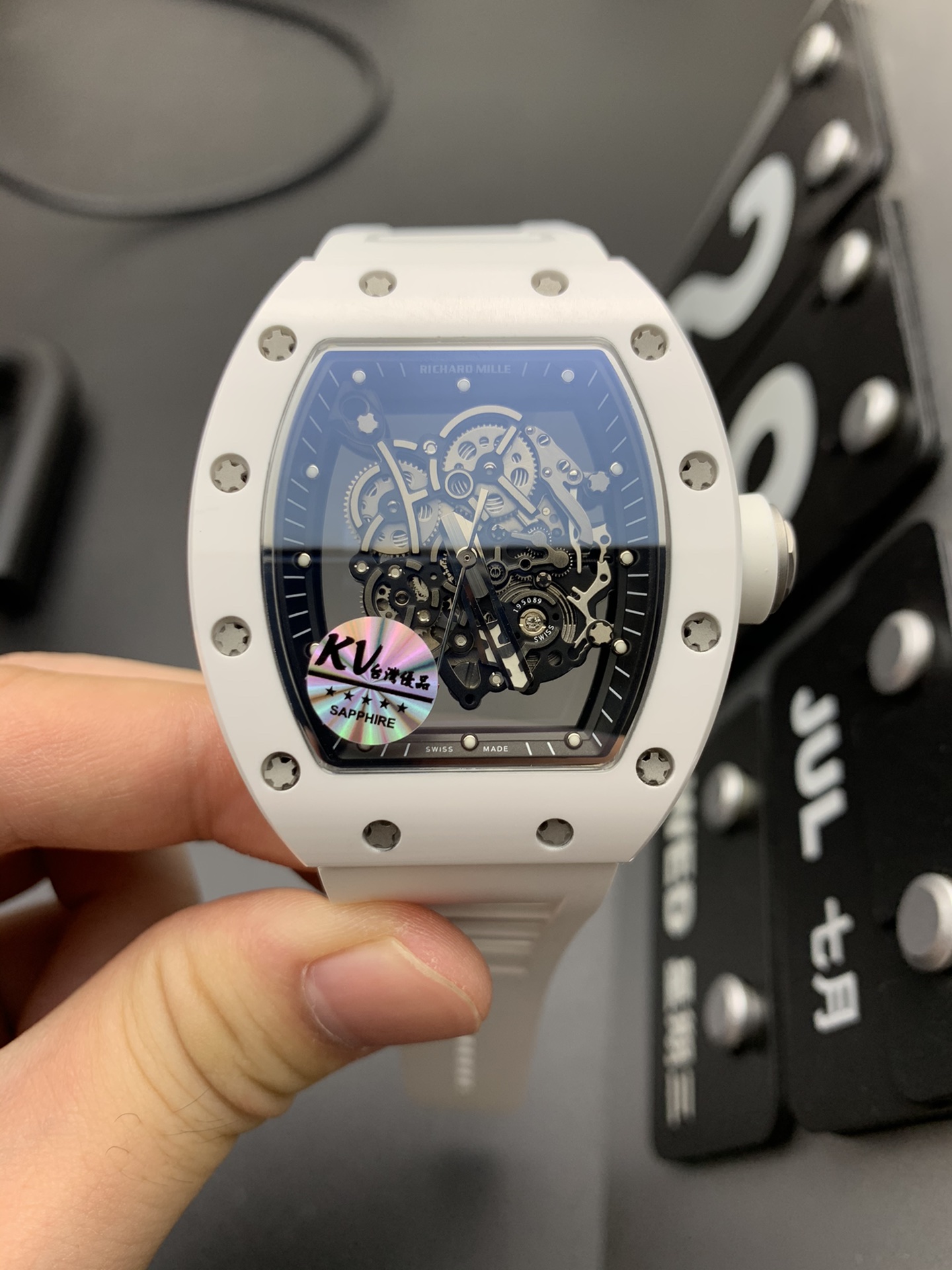 Richard Mille KV 白陶瓷理查德