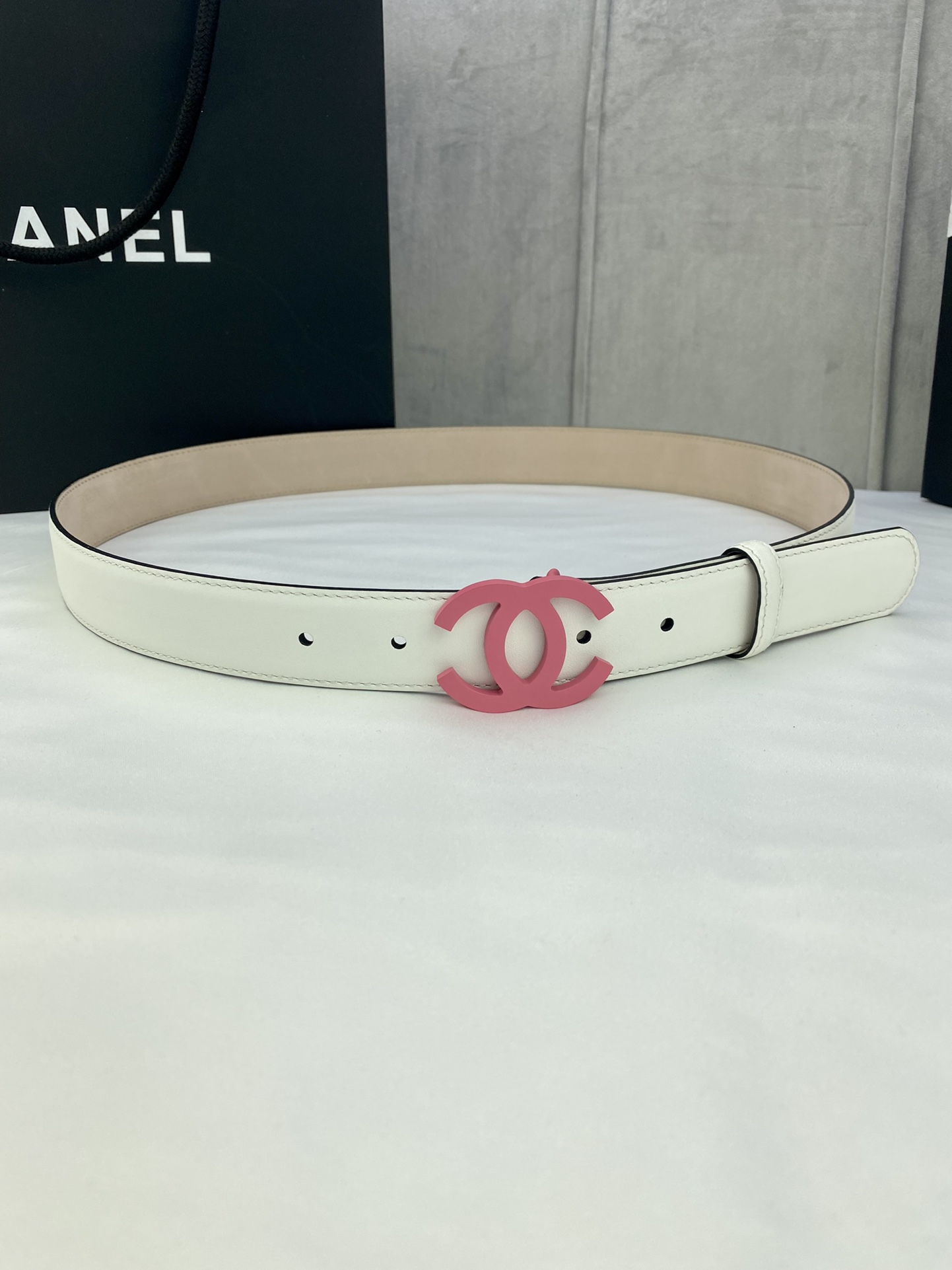 Chanel Belts Women Steel Buckle Cowhide Frosted