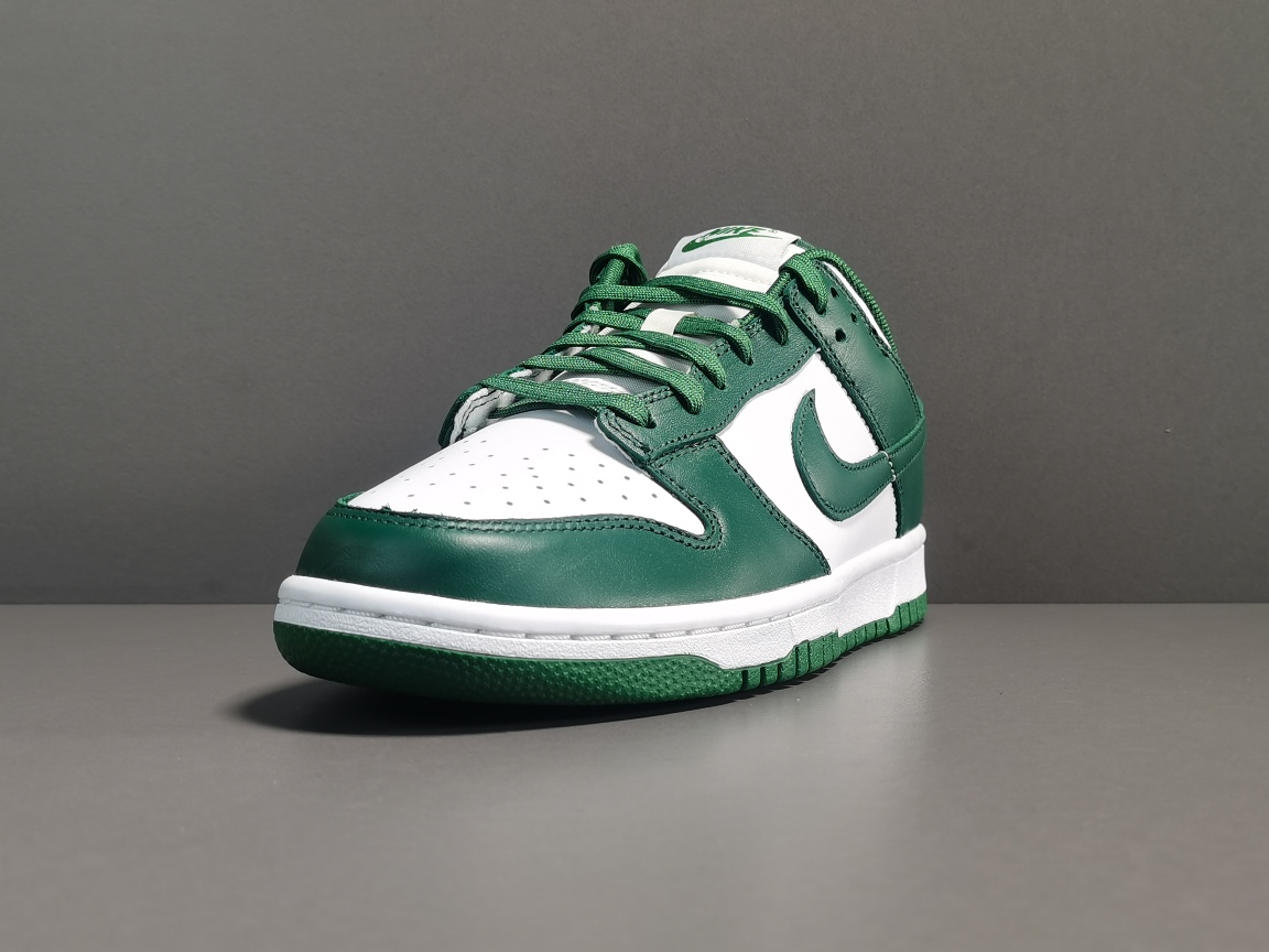 Dunk尺码:36-47.5纯原版出品-NIKEDUNKLOWRetroVarsityGreen白绿DH