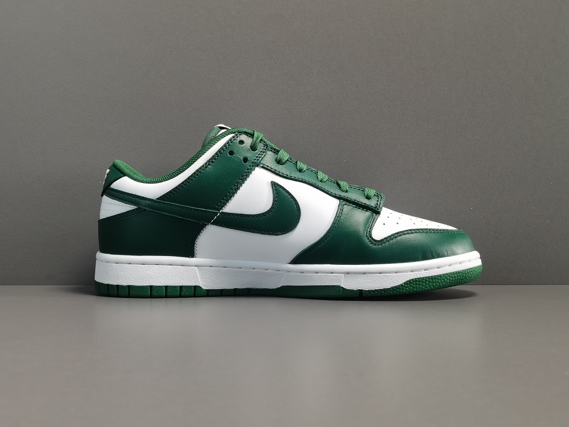 Dunk尺码:36-47.5纯原版出品-NIKEDUNKLOWRetroVarsityGreen白绿DH